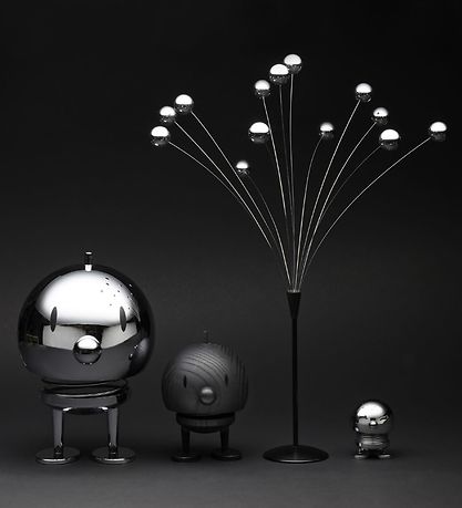 Hoptimist Baby Bimble - 7 cm - Chrome Hoptimist Baby Bimble - 7 cm - Chrome