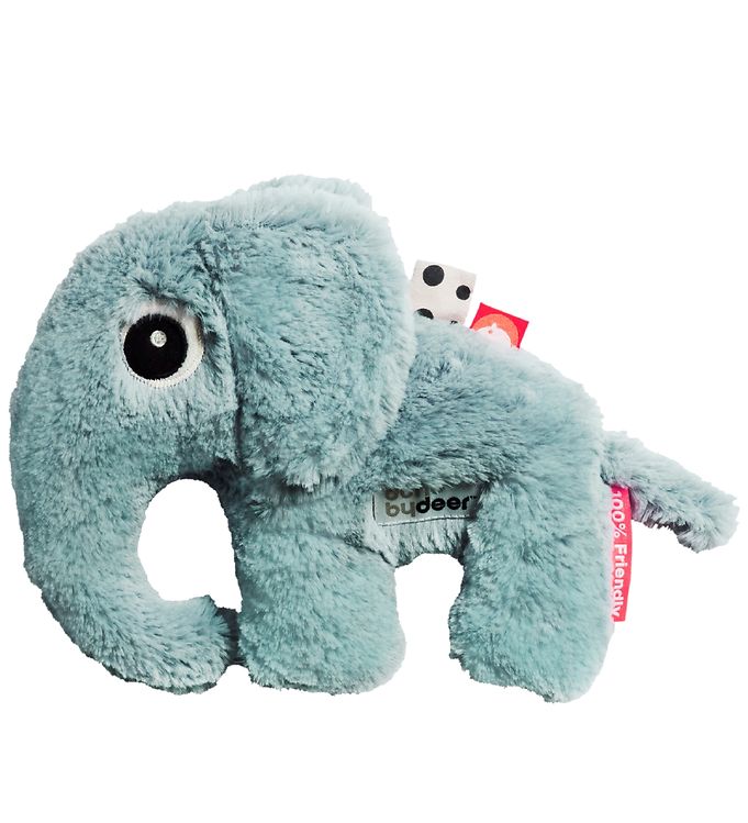 Done By Deer Nuldrebamse - Elephee - 21 cm - Blå