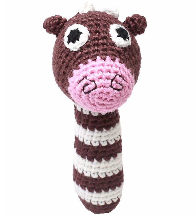 NatureZoo Rangle - Frk. Ko - Brun/Hvid/Pink