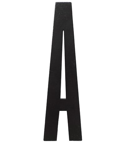 Design Letters Træbogstaver - A - Sort