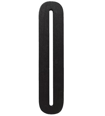 Design Letters Wooden Letter - O - Black