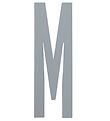Design Letters 원목 문자 장식 - M - 회색 Design Letters 원목 문자 장식 - M - 회색