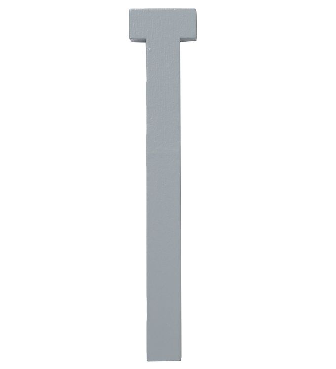 Design Letters Træbogstaver - T - Grå