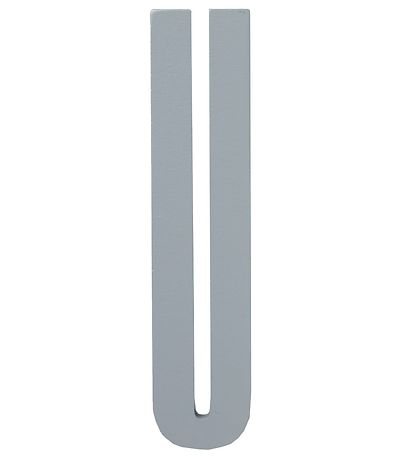 Design Letters Wooden Letter - U - Grey Design Letters Wooden Letter - U - Grey