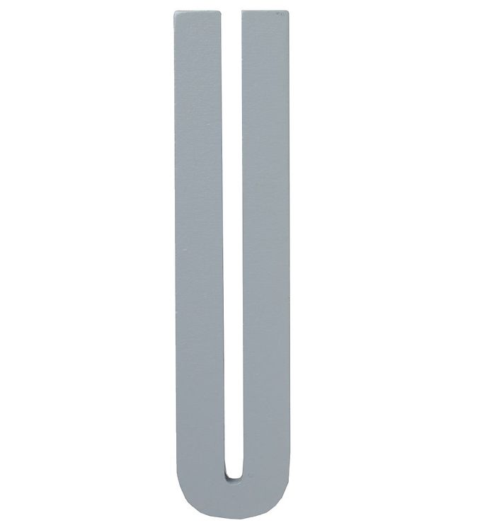 Design Letters Træbogstaver - U - Grå