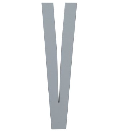 Design Letters 원목 문자 장식 - V - 회색