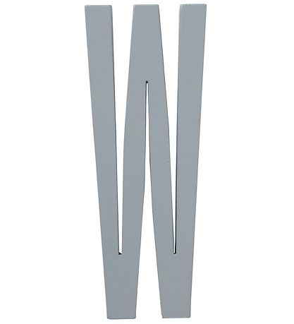 Lettres en bois Design Letters - L - Gris