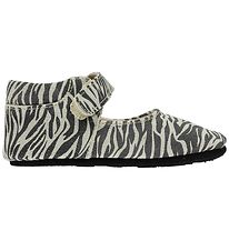 Fuzzies Ballerina Pantoffels - Tess - Zebraprint Fuzzies Ballerina Pantoffels - Tess - Zebraprint