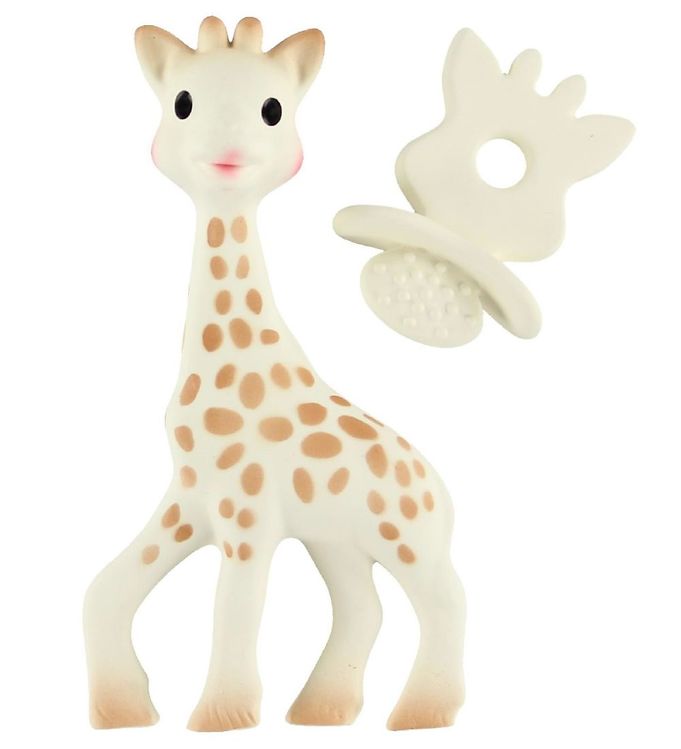 Sophie la Girafe So Pure Bidedyr 18 cm & Natural Bidering - Gaveæske