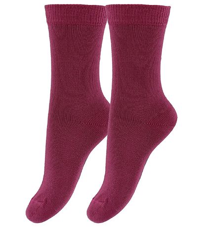 Fuzzies Sokken - 2-pack - Bordeaux Fuzzies Sokken - 2-pack - Bordeaux