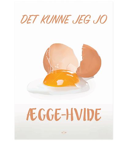 Hipd Plakat - A4 - Æggehvide