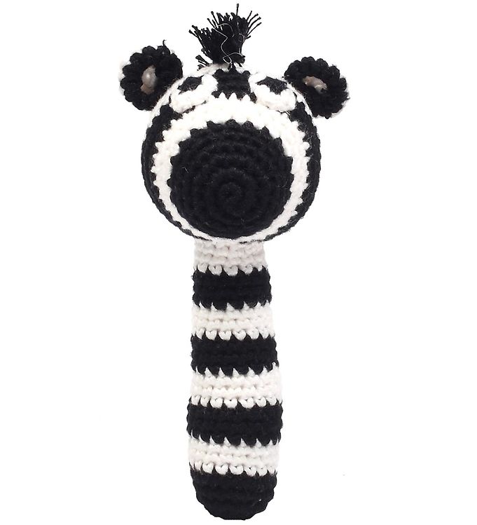 NatureZoo Rangle - Hr. Zebra - Sort/Hvid