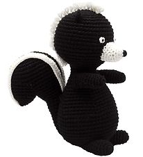 NatureZoo Bamse - Sir Stinkdyr - 18 cm - Sort/Hvid