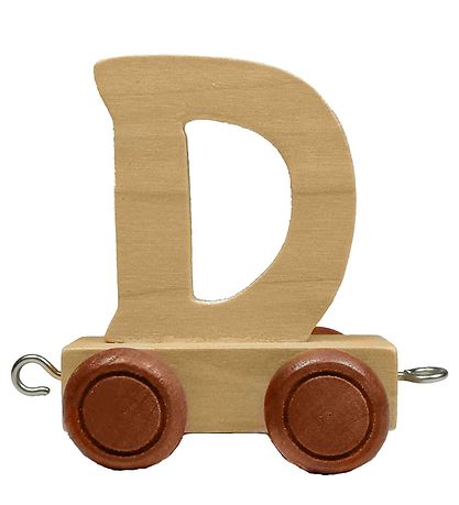 Bino Toys Navnetog - Træ - 5 cm - D Bino Toys Navnetog - Træ - 5 cm - D