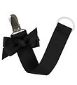 By Stær Pacifier Clip - Black w. Bow By Stær Pacifier Clip - Black w. Bow