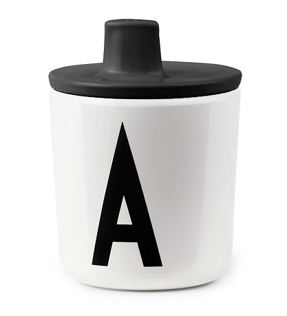 Design Letters Drinkdeksel - Ecozen - Zwart Design Letters Drinkdeksel - Ecozen - Zwart