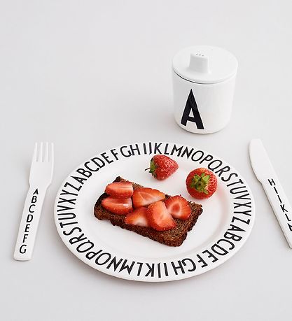 Design Letters Spout Lid - Ecozen - White Design Letters Spout Lid - Ecozen - White