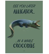 Hipd Poster - A3 - Crocodile Hipd Poster - A3 - Crocodile