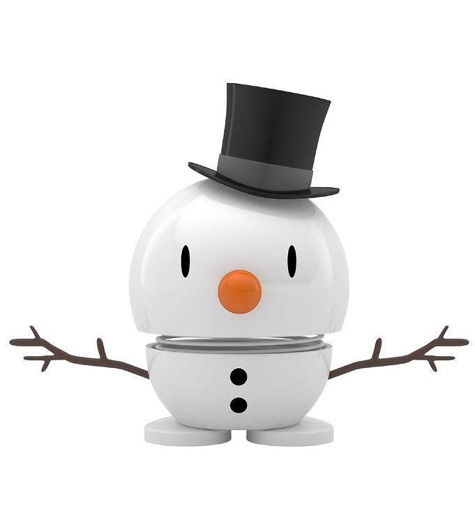Hoptimist Baby Bumble - 9 cm - Snowman - Hvid