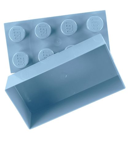LEGO® Storage Madkasse - 8 Knopper - Lyseblå
