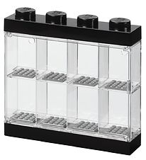 LEGO® Storage Minifigur Display - 8 rum - 19 cm - Sort LEGO® Storage Minifigur Display - 8 rum - 19 cm - Sort