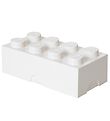 LEGO® Storage Madkasse - 8 Knopper - Hvid