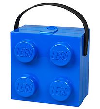 LEGO® Storage Eväslaatikko M. Kahva - 4 Silmukat - Sininen LEGO® Storage Eväslaatikko M. Kahva - 4 Silmukat - Sininen