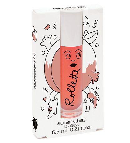 Nailmatic Lipgloss - 6,5 ml - Fersken Nailmatic Lipgloss - 6,5 ml - Fersken