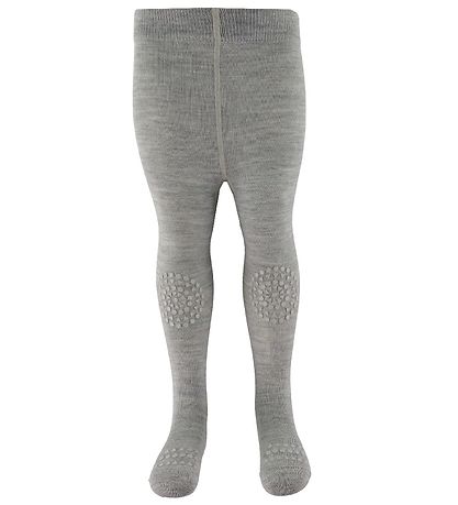 Collants antidérapants GoBabyGo - Laine - Gris Chiné Collants antidérapants GoBabyGo - Laine - Gris Chiné