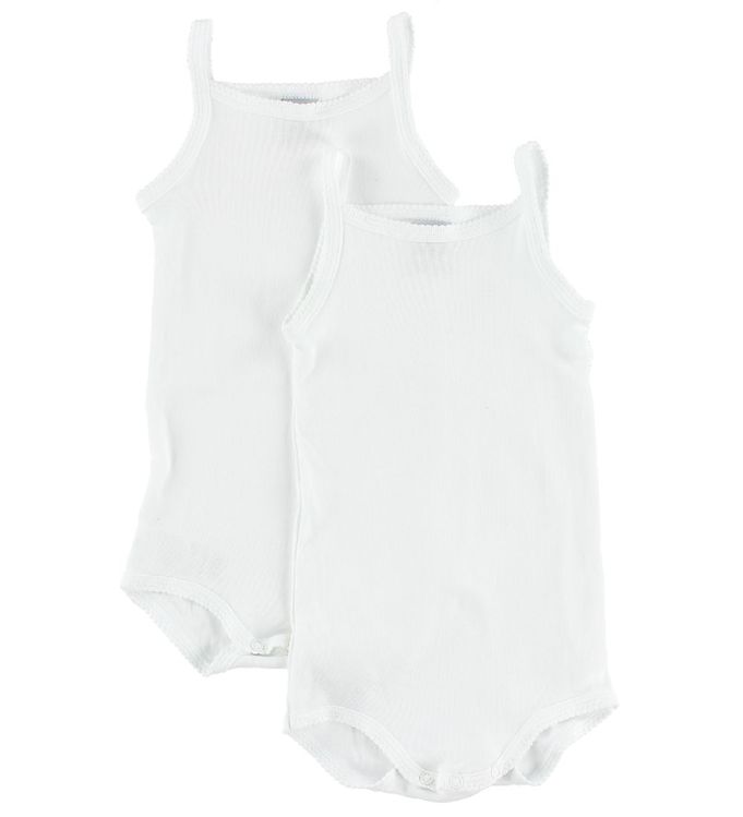 Petit Bateau Body - 2-pak - U/Æ - Hvid