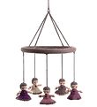 Smallstuff Baby Mobile - Dolls - Pink/Dusty Purple Smallstuff Baby Mobile - Dolls - Pink/Dusty Purple