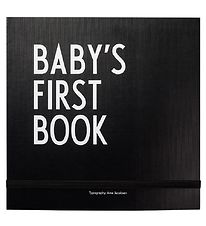 Design Letters Baby'S First Book - Black - English Design Letters Baby'S First Book - Black - English