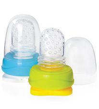 KidsMe Food Pouch Adaptor - 2-pack - Limoen & Turkoois KidsMe Food Pouch Adaptor - 2-pack - Limoen & Turkoois