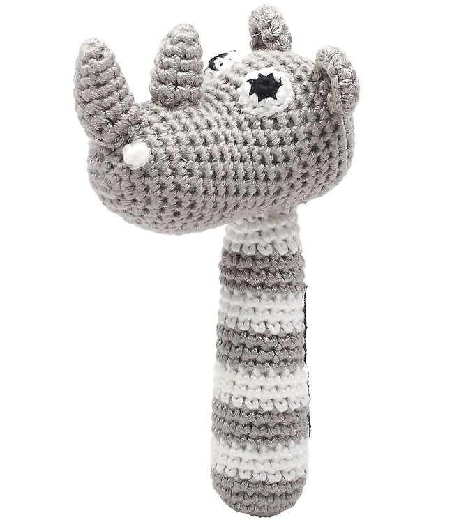 NatureZoo Rangle - Hr Næsehorn - Lysegrå