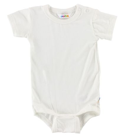 Joha Bodysuit S/S - Bamboo - White Joha Bodysuit S/S - Bamboo - White