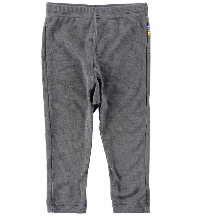 Joha Leggings - Uld/Silke - Mørkegrå billede