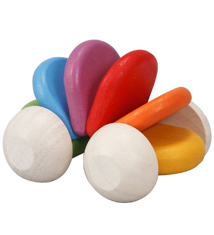 PlanToys Bil - 7 cm - Multifarvet