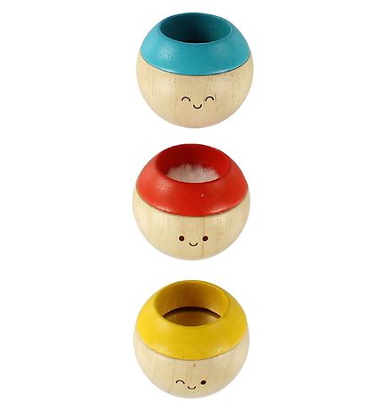 Têtes Sensorielles PlanToys - 3 pièces - Rouge/Jaune/Bleu Têtes Sensorielles PlanToys - 3 pièces - Rouge/Jaune/Bleu