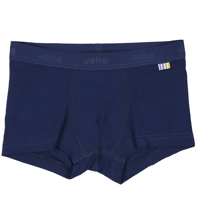 Joha Boxershorts - Bambus - Marineblå billede