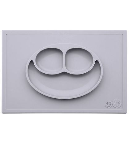 EzPz Happy Mat - Silikon - Ljusgrå