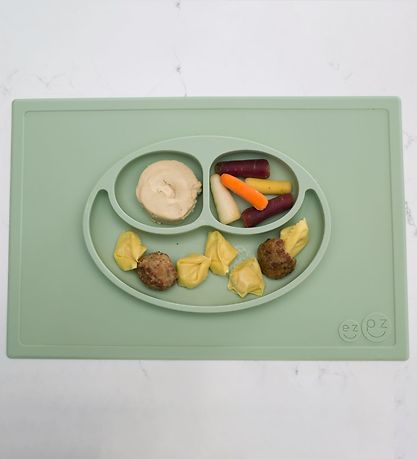 EzPz Happy Mat - Silicone - Dusty Groen EzPz Happy Mat - Silicone - Dusty Groen