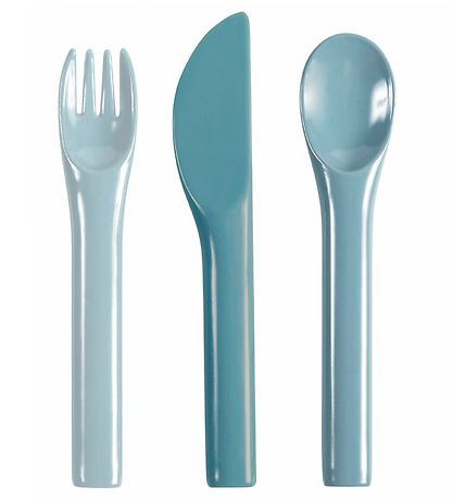 Sebra Cutlery - 3 pcs - Blue
