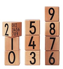 Design Letters Stacking Blocks - Wood - Numbers Design Letters Stacking Blocks - Wood - Numbers
