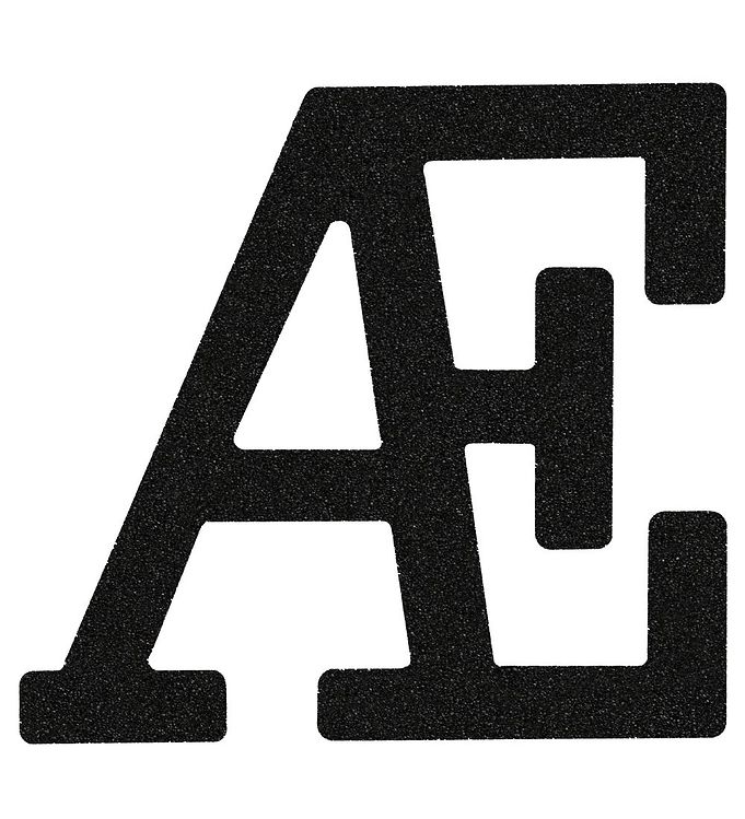 That's Mine Bogstav - Æ - Sort Glimmer