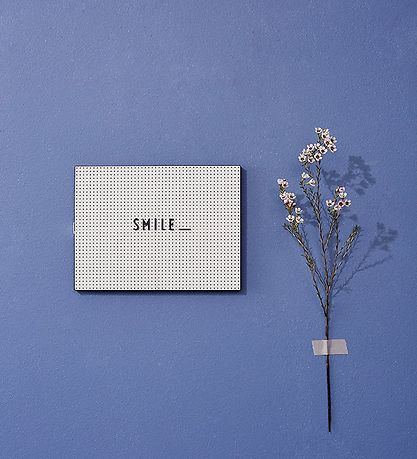Design Letters Tavle - A4 - Grå