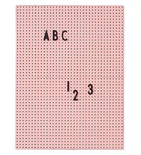 Design Letters Blackboard - A4 - Pink Design Letters Blackboard - A4 - Pink