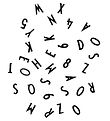 Lettre Design Letters - Noir Lettre Design Letters - Noir