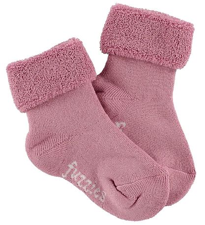 Fuzzies Frotte Strømper - Rosa