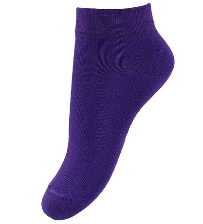 Fuzzies Ankelstrømper - 2-Pak - Lilla