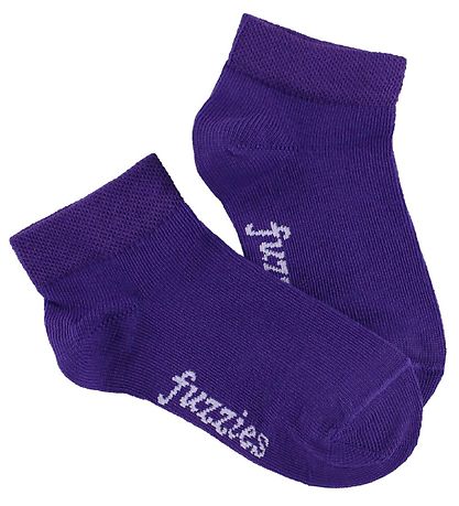 Fuzzies Ankelstrømper - 2-Pak - Lilla